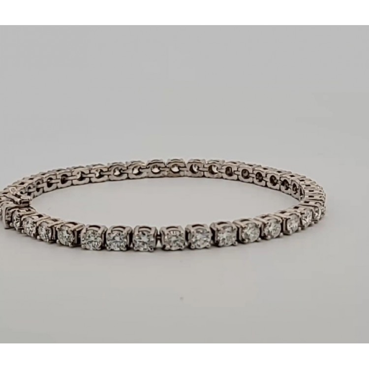 Pulsera de Diamantes 7.20 Cts. G/VS2